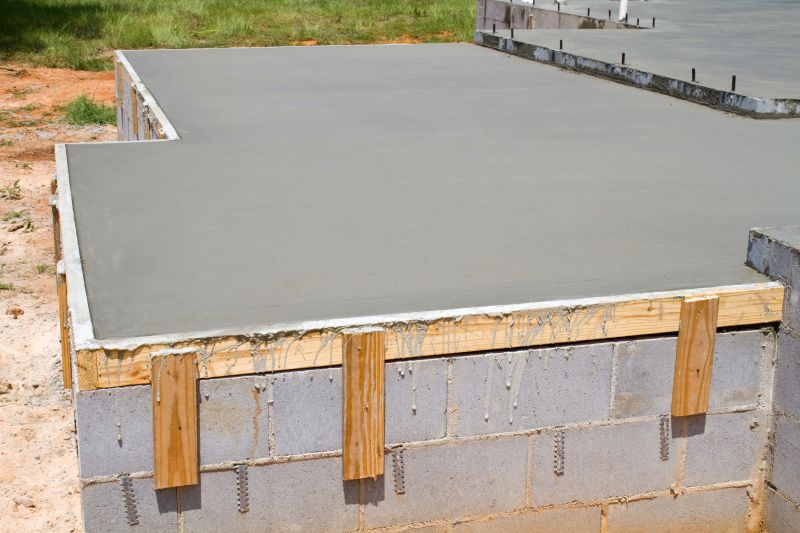 Poured Concrete Slab Service